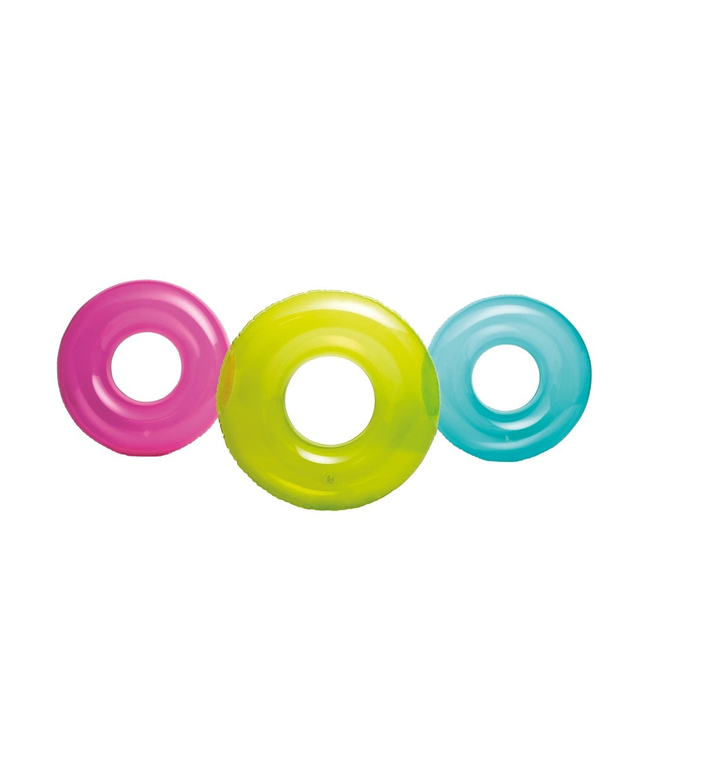 Intex 59260EP Transparent Swim Tube, Assorted Colors