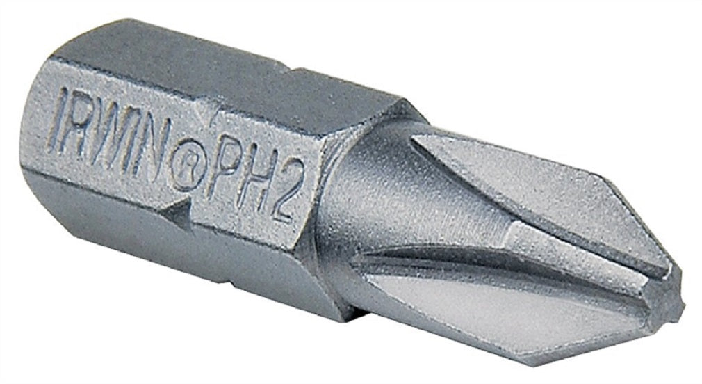 Irwin IWAF21PR210 Drill Bit, Steel, #2 X 1"L