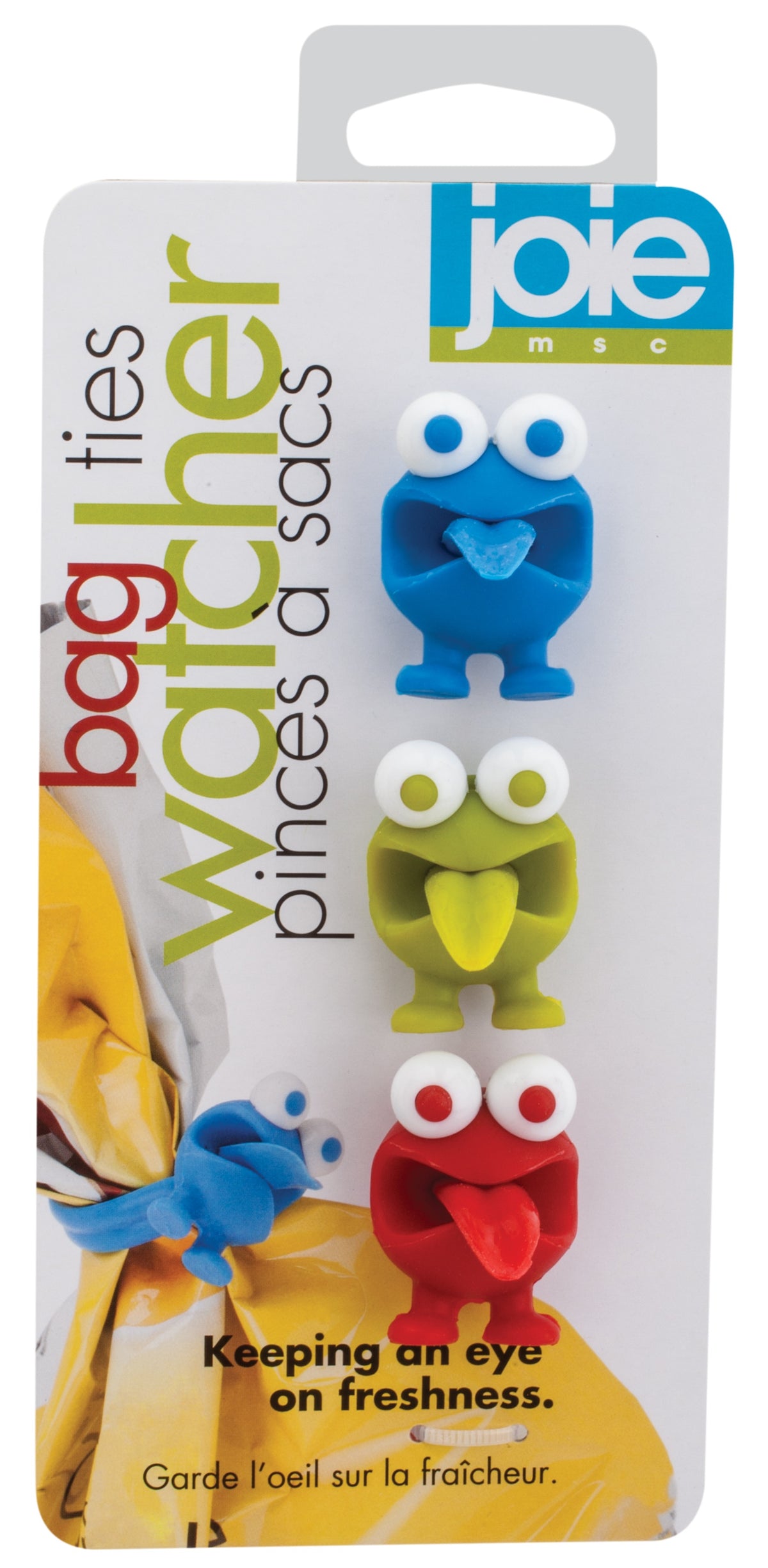 Joie MSC 49505 Bag Watcher Ties, Assorted Colors