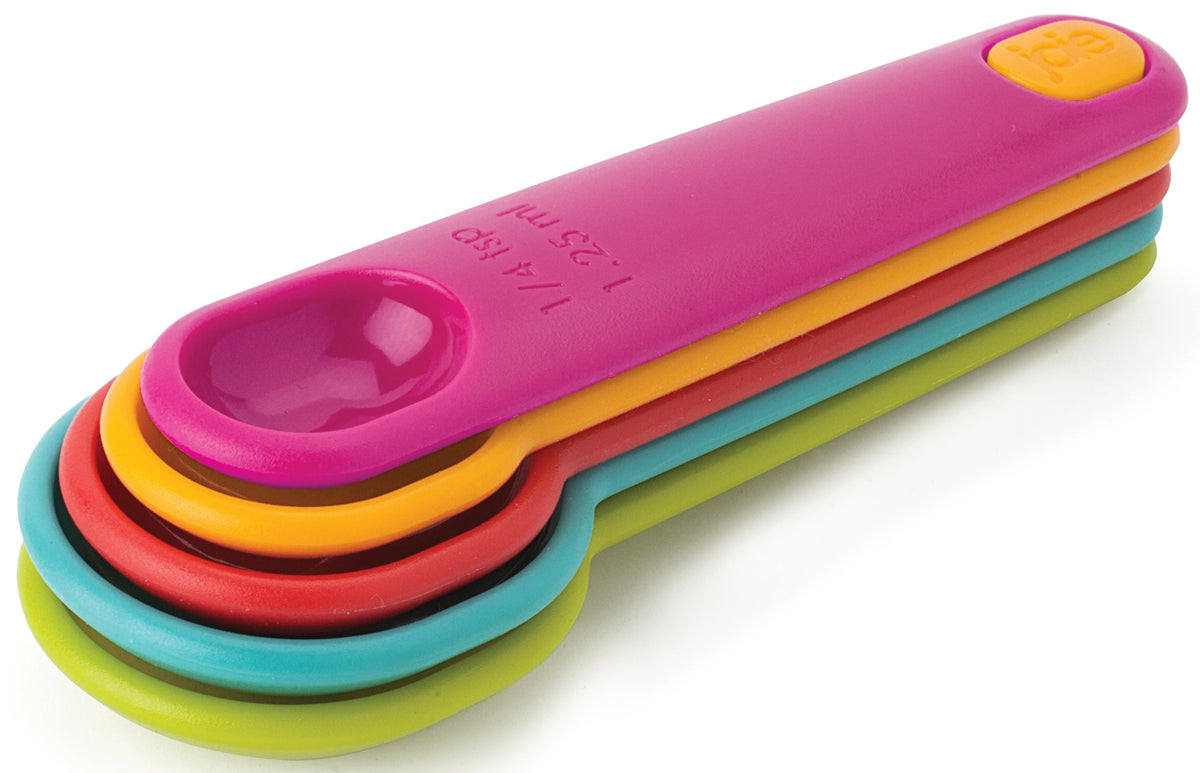 Joie MSC 26799 Measuring Spoons, Assorted Colors
