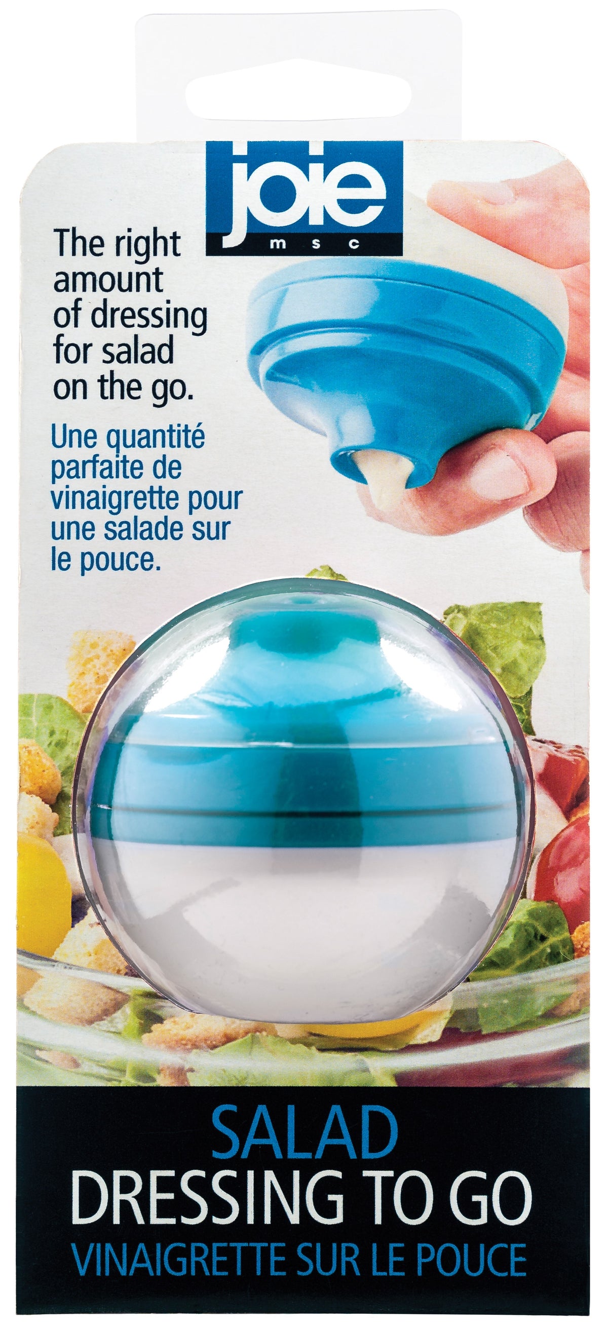 Joie MSC 87300 Salad Dressing To Go Container, Assorted Colors