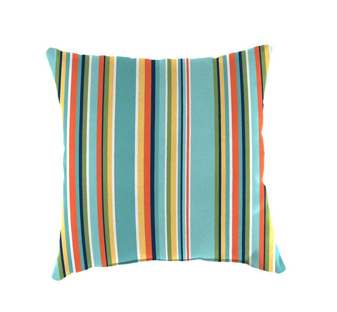 Jordan Manufacturing 9950-6332A Throw Pillow, Polyester, Multicolored