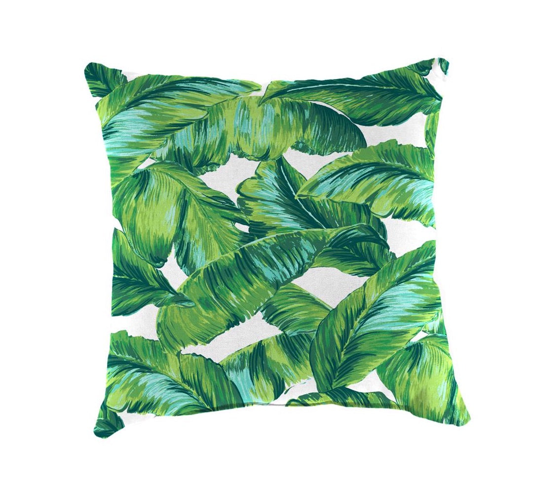 Jordan Manufacturing 9952-6769Q Throw Pillow, Polyester, Green