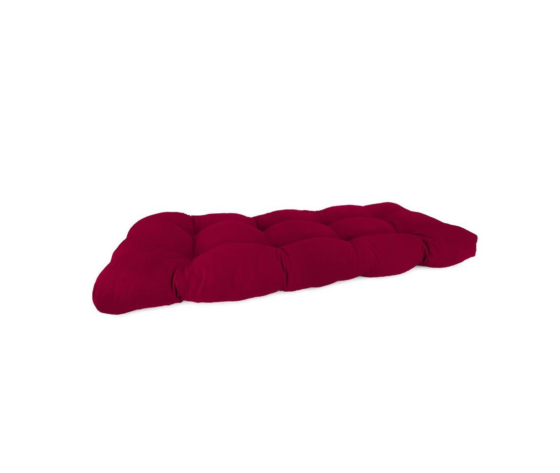 Jordan Manufacturing 9925-1067Q Wicker Settee Cushion, Polyester