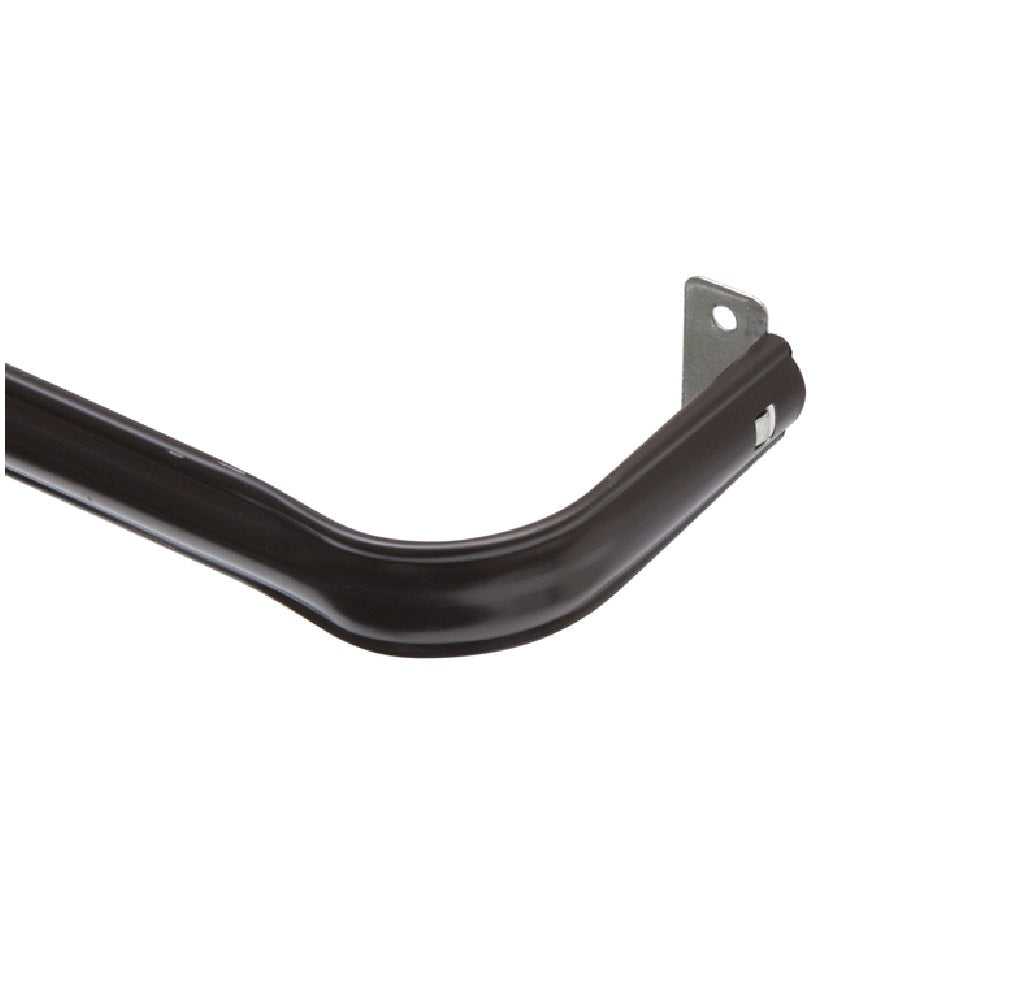 Kenney KN658 Lockseam Curtain Rod, Steel, Brown, 48" x 86"