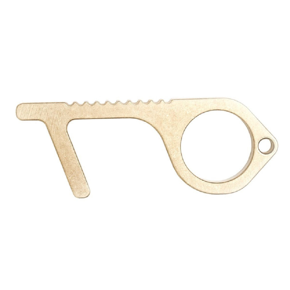 KeySmart KS904-BRS CleanKey Key Tool, Brass, Yellow