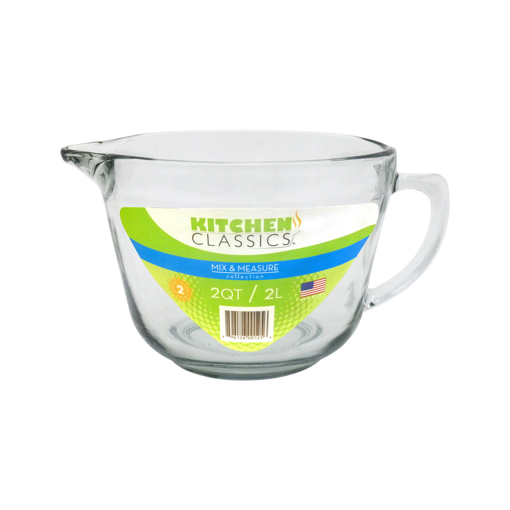 Kitchen Classics 195-81605LIB Mix & Measure Batter Bowl, 2 Quart