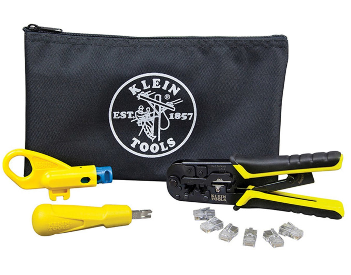 Klein Tools VDV026-212 Twisted Pair Installation Kit, Black