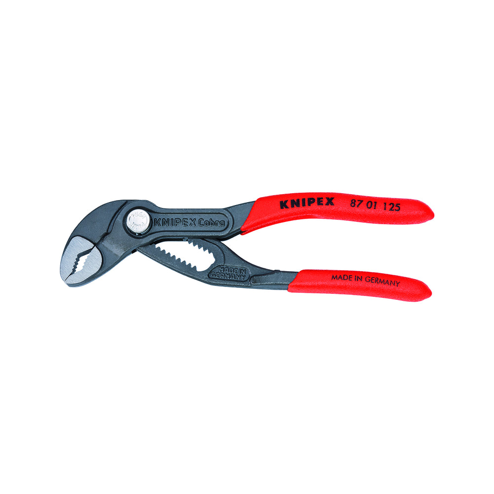 Knipex 87 01 125 SBA Cobra Mini Water Pump Plier, Red, 5 In
