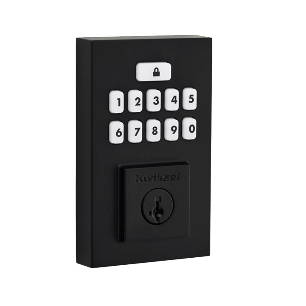 Kwikset 9260CNT514SMTRBP 260 Smartcode Deadbolt, Matte Black