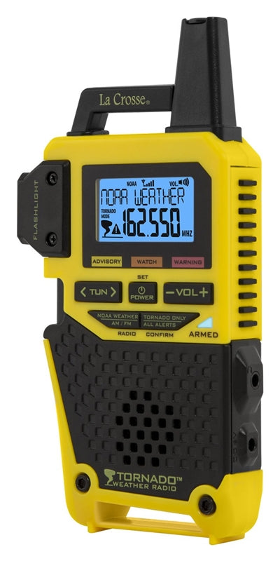 La Crosse S83301 NOAA Tornado Alert Weather Radio, 6 V