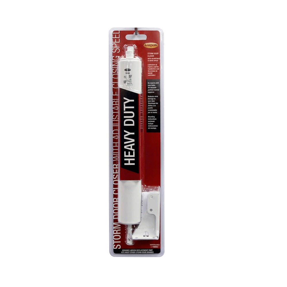 Larson CH1020301 Heavy Duty Pneumatic Door Closer, Aluminum
