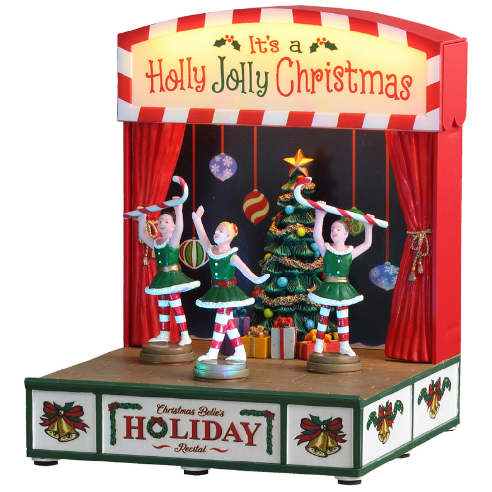 Lemax 04726 Christmas Belle's Recital Village Building, Multicolored