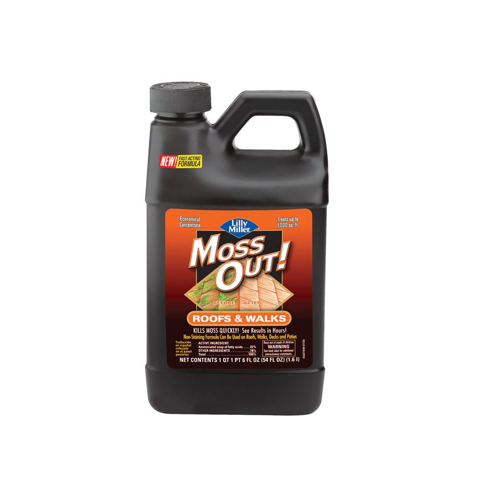 Lilly Miller 100099149 Moss Out Roof & Walks, 54 Oz