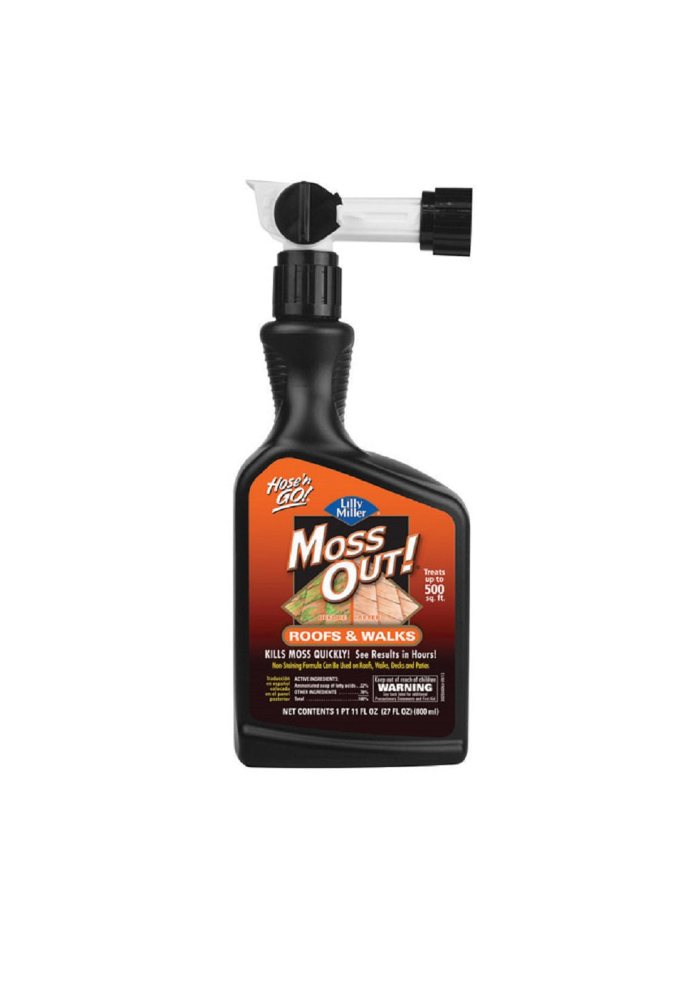 Lilly Miller 100503872 Moss-Out Moss Killer, 27 oz.