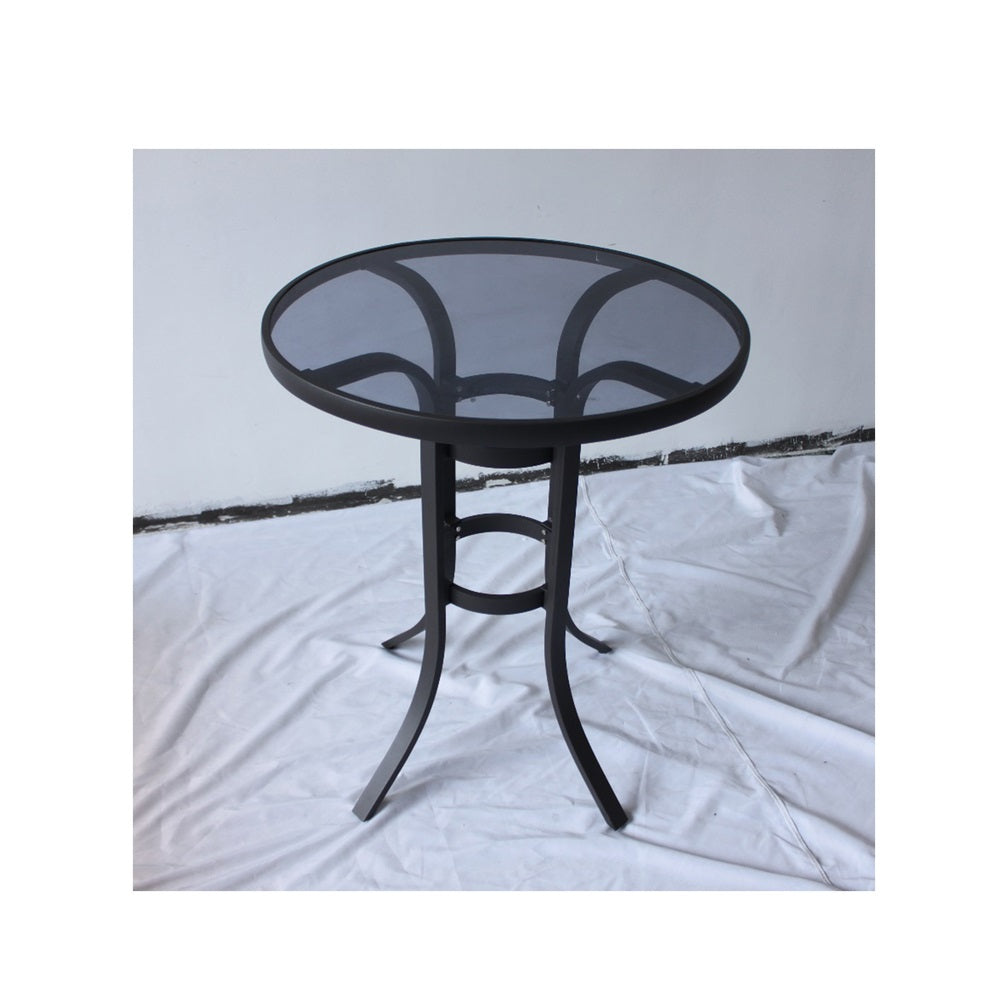 Living Accents ACE21005 Icarus Round Balcony Table, 30 in