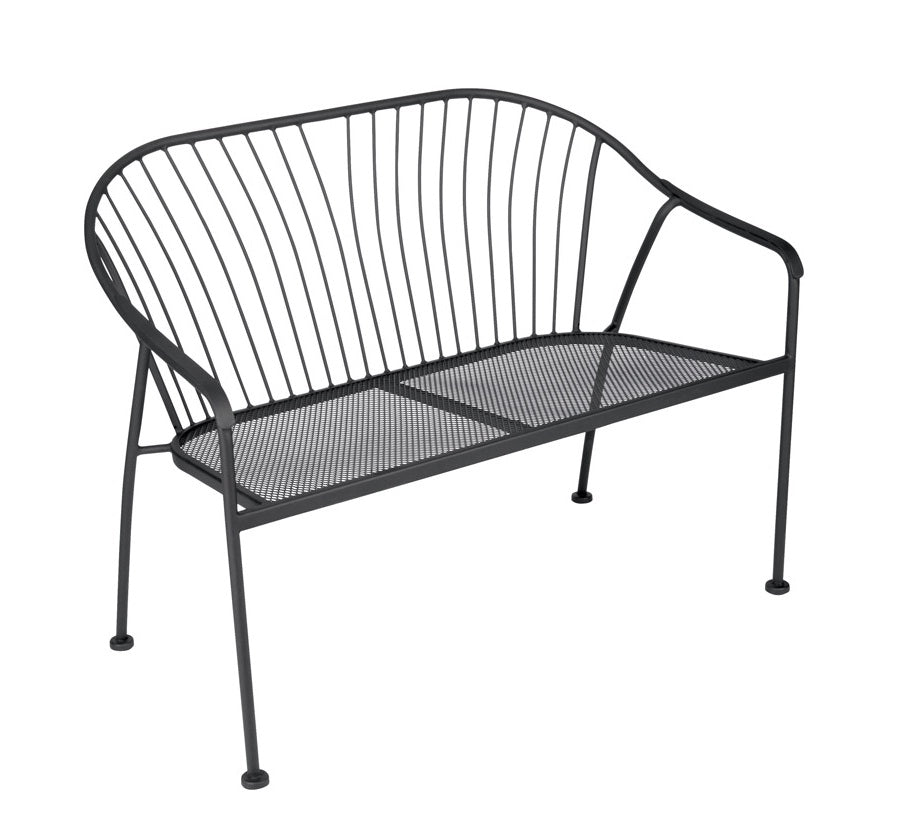 Living Accents RXAC-1802C Winston Bench, Black