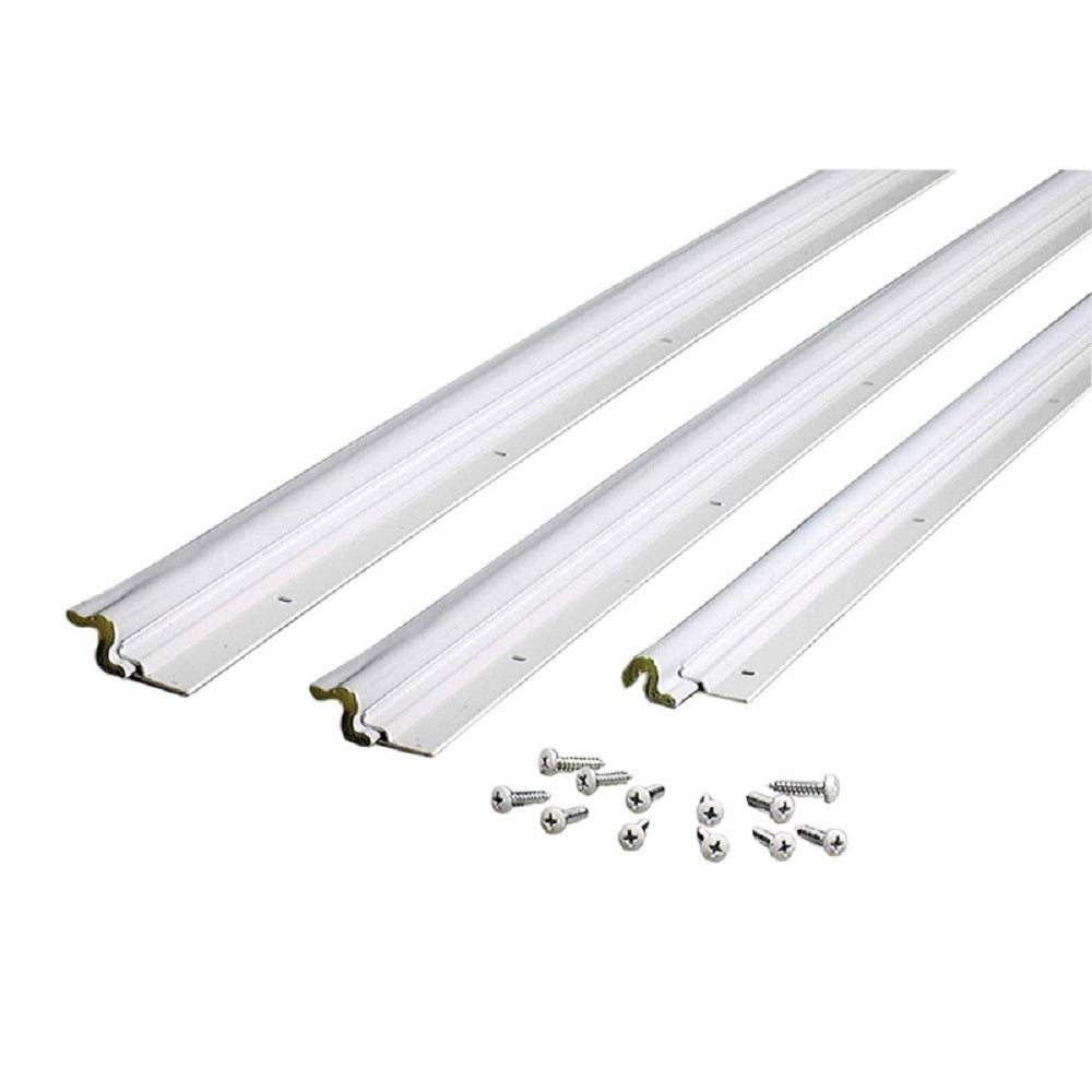 M-D Building Products 91850 Door Jamb Weatherstrip, Aluminum, 36 x 84"
