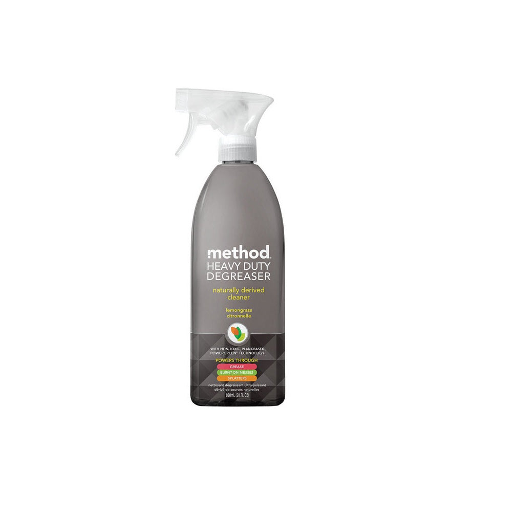 Method 17623 Heavy Duty Kitchen Degreaser Lemongrass Spray Bottle, 28 fl Oz