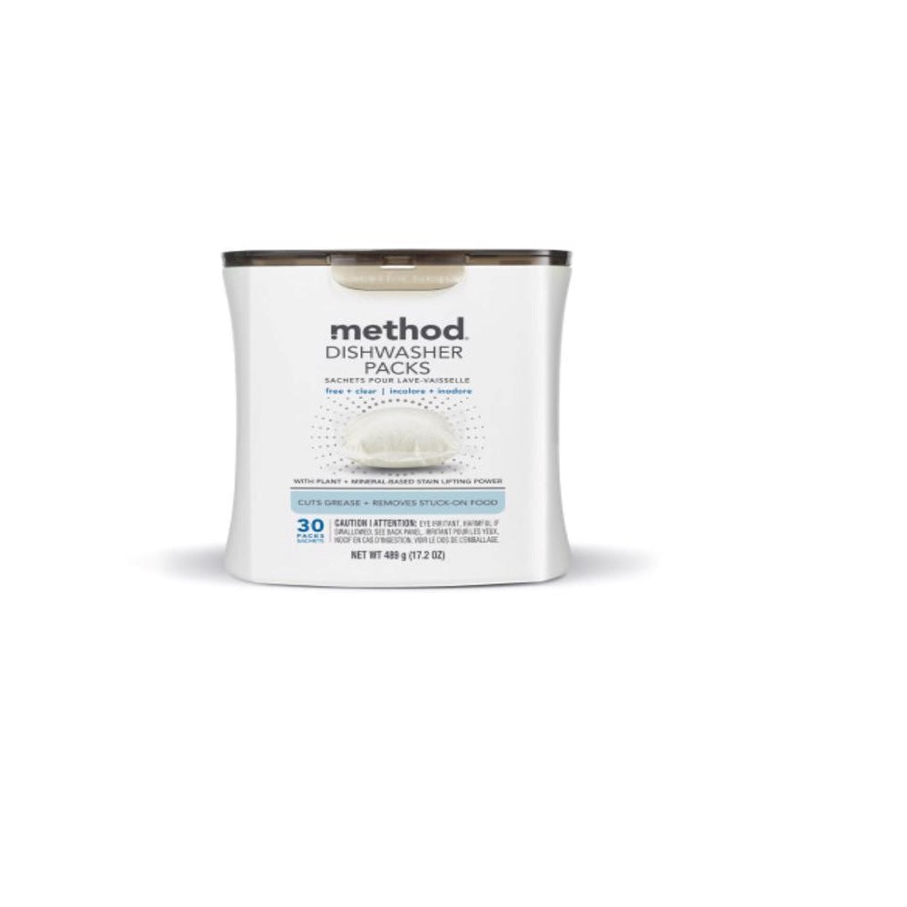 Method 329100 Pods Dishwasher Detergent, 17.2 Oz
