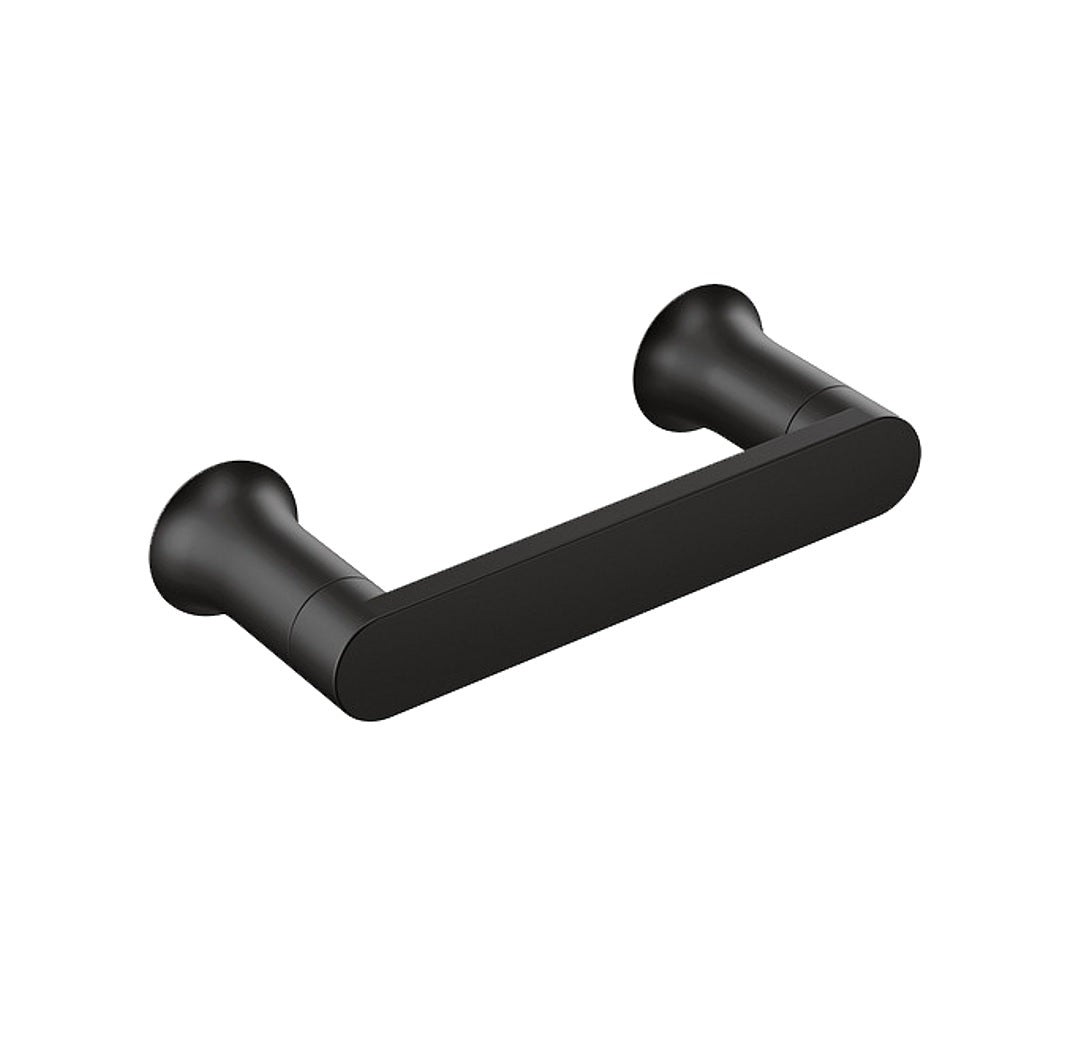Moen BH3808BL Genta LX Pivoting Paper Holder, Zinc, Black