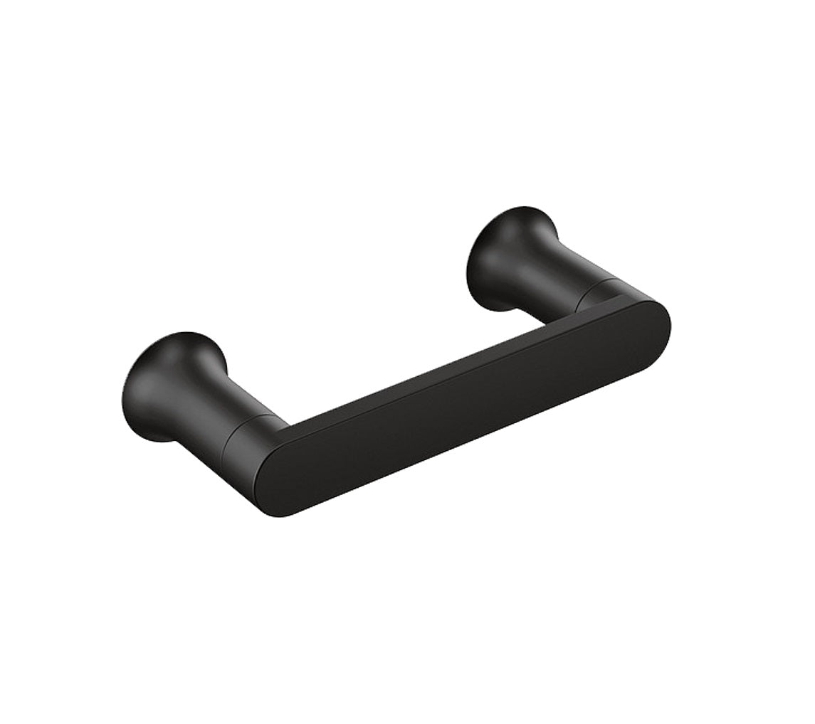 Moen BH3608BL Genta LX Pivoting Paper Holder, Zinc, Black