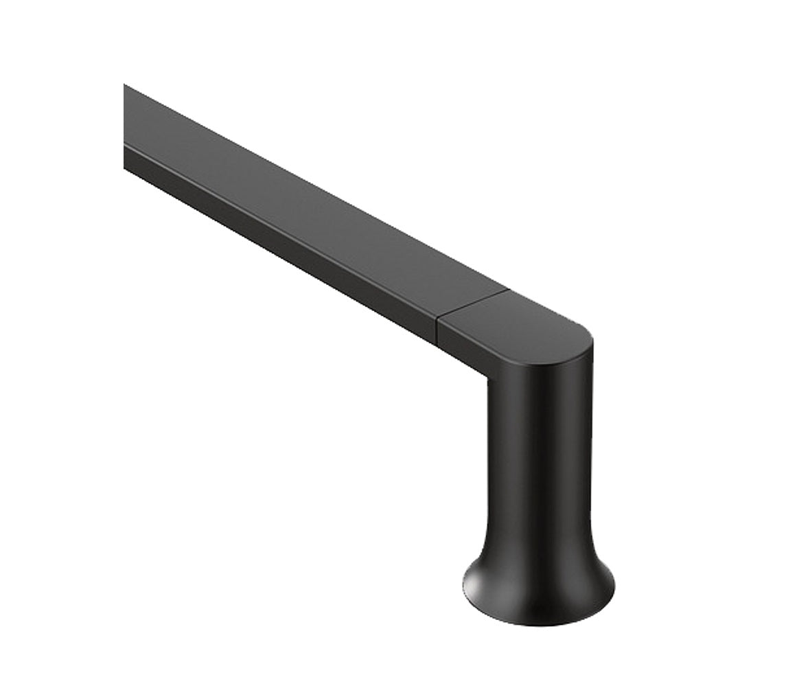 Moen BH3618BL Genta LX Towel Bar, Zinc, Matte