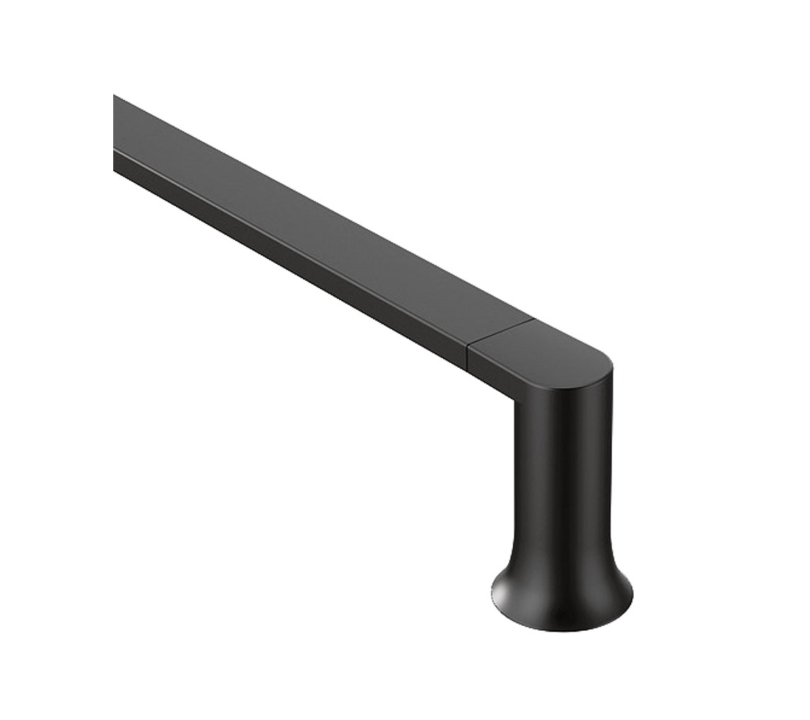 Moen BH3624BL Genta LX Towel Bar, Zinc, Matte