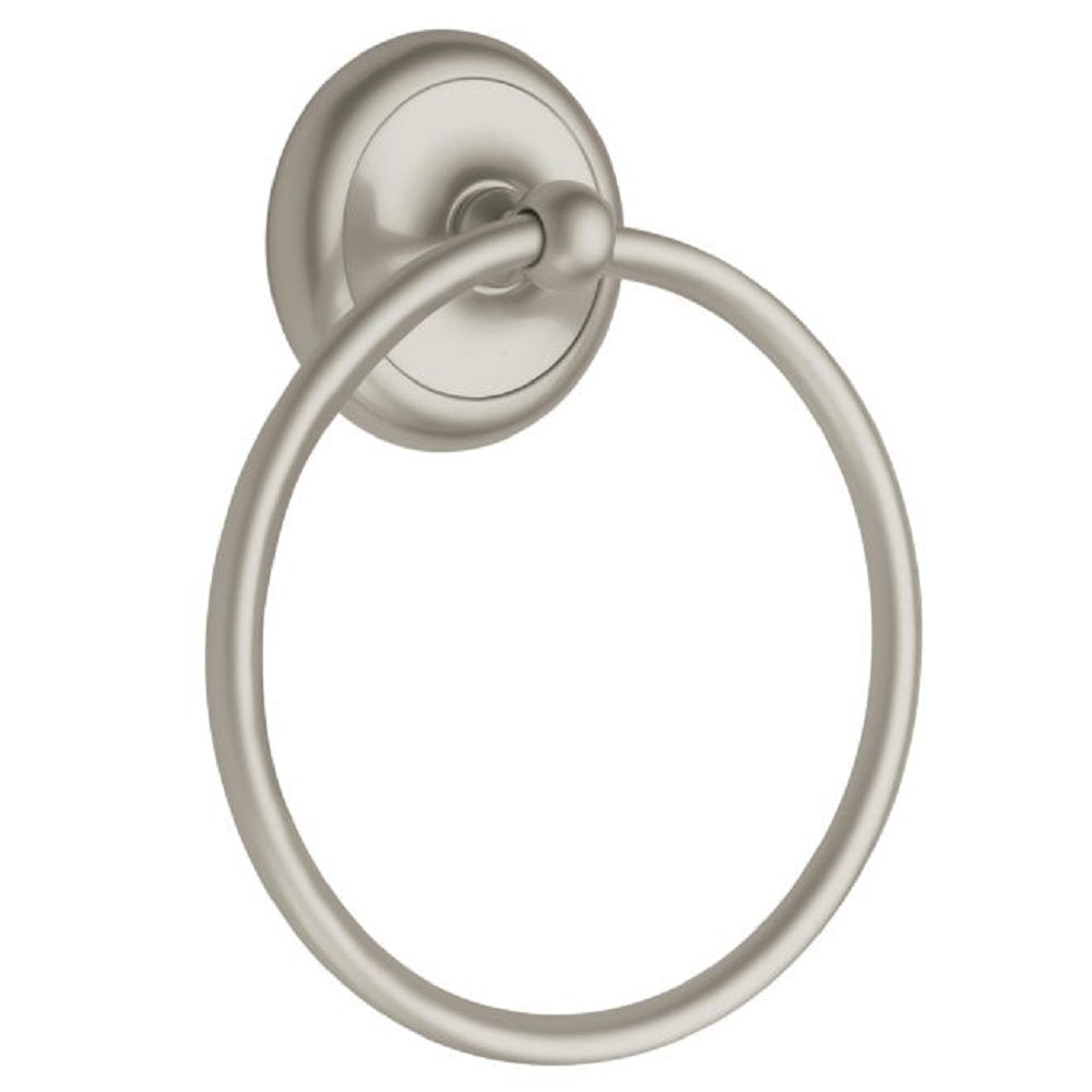 Moen BP5386SN Yorkshire Towel Ring, Satin Nickel