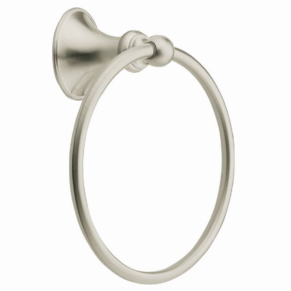 Moen DN2686BN Glenshire Towel Ring, Brushed Nickel