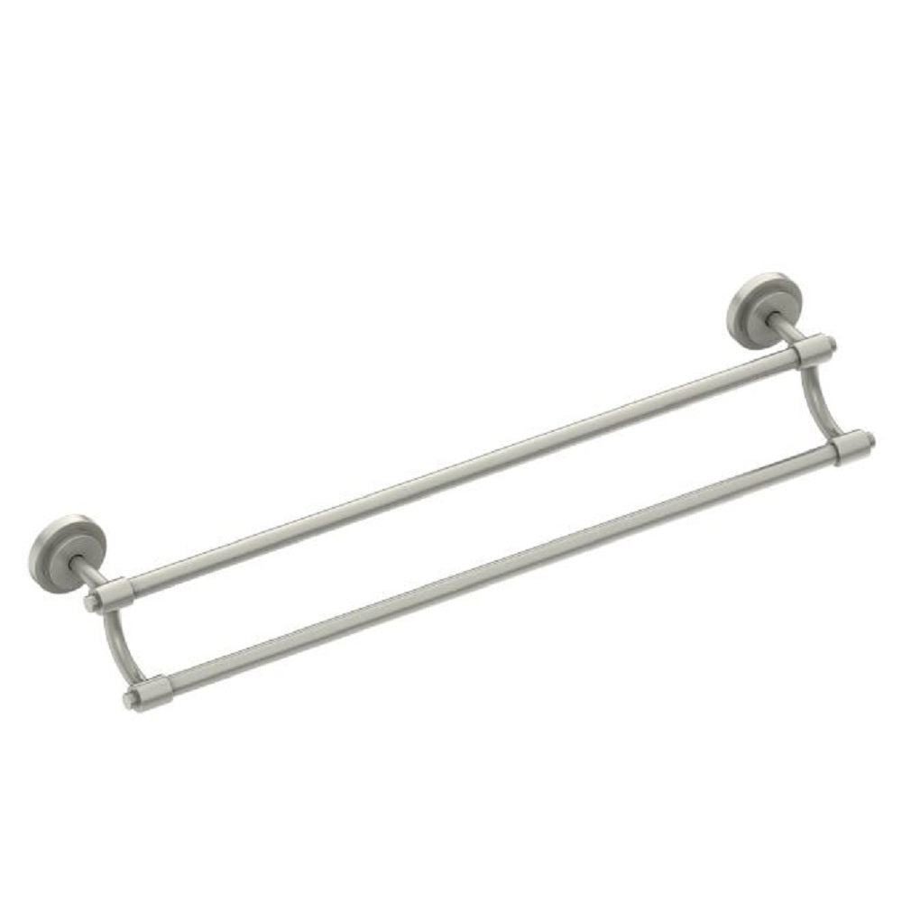 Moen DN0722BN Iso Double Towel Bar, Brushed Nickel, 24"