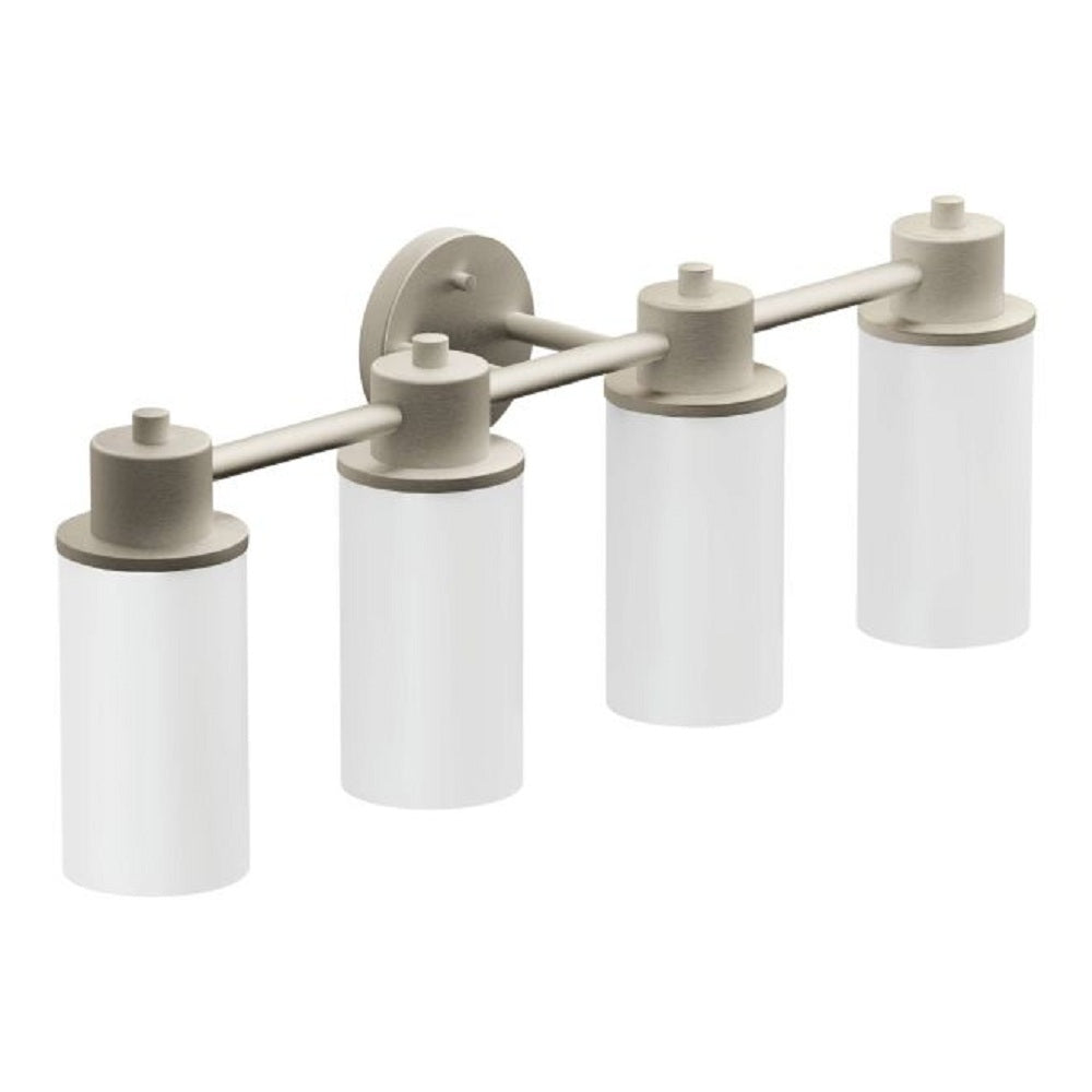 Moen DN0764BN Iso Quadruple Globe Bath Light, Brushed Nickel