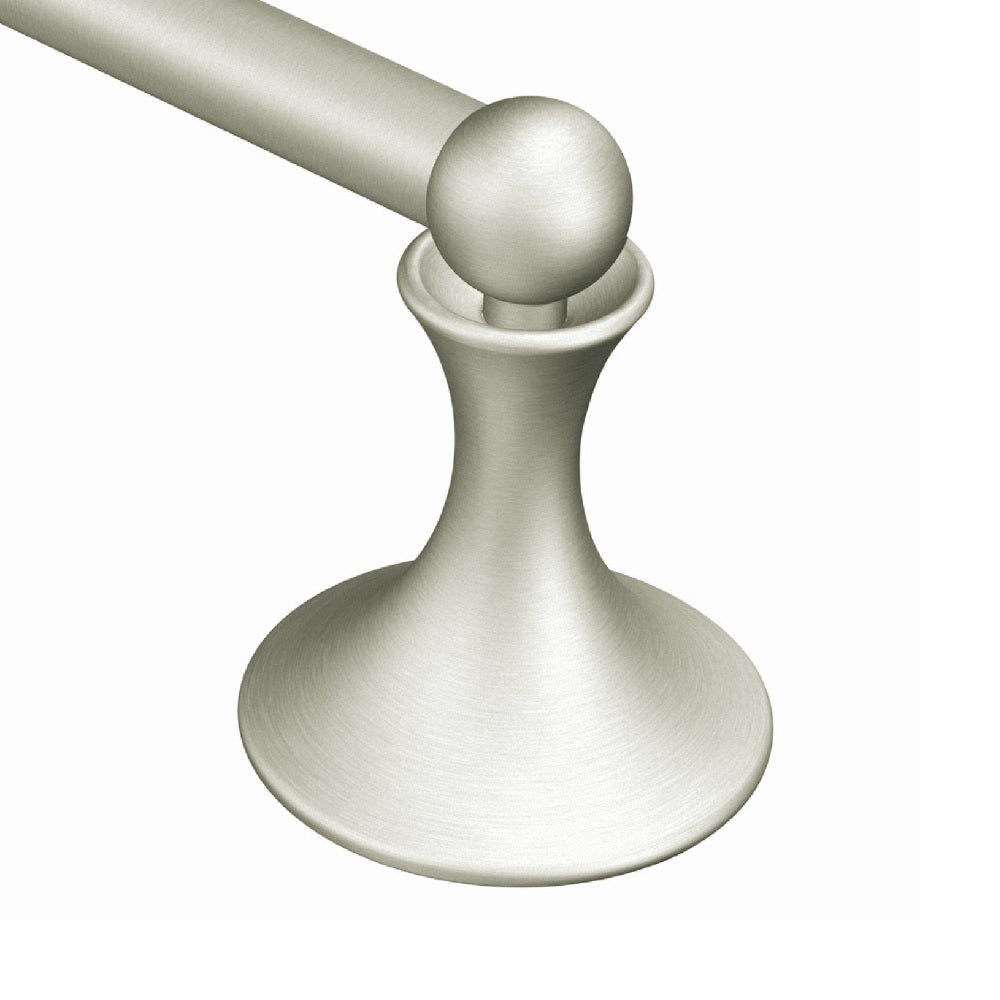 Moen DN7718BN Lounge Towel Bar, 18", Brushed Nickel
