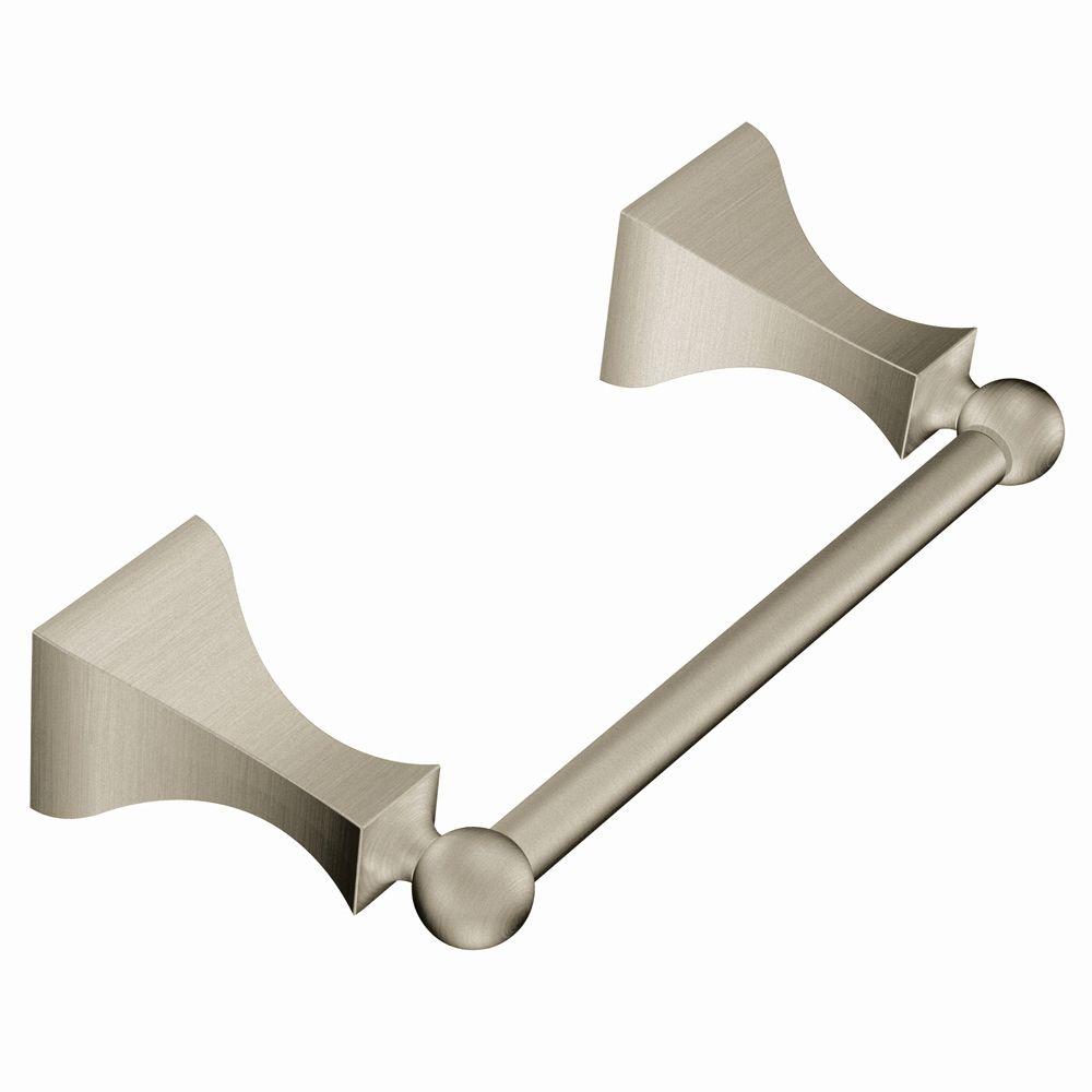Moen DN8308BN Retreat Pivoting Toilet Paper Holder, Brushed Nickel