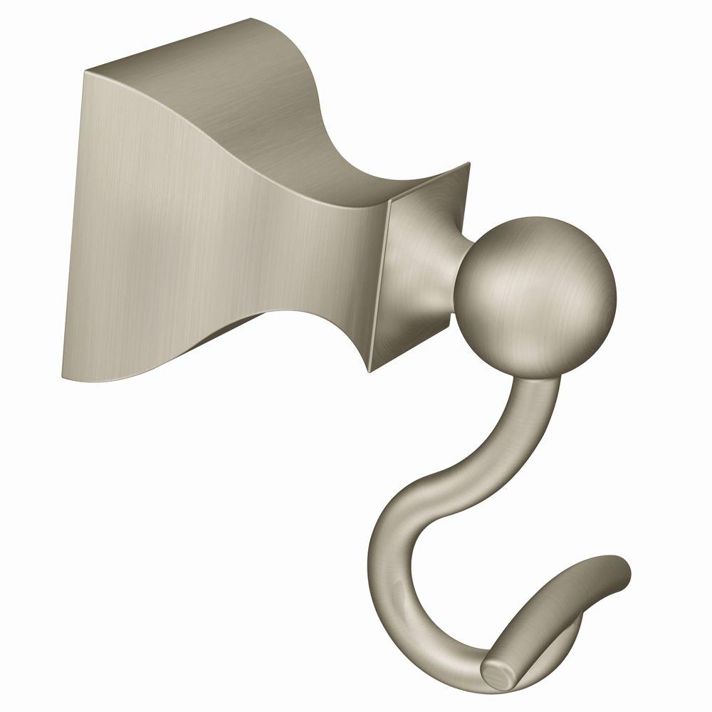 Moen DN8303BN Retreat Single Robe Hook, Brushed Nickel