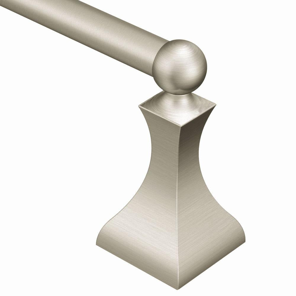 Moen DN8318BN Retreat Towel Bar, 18", Brushed Nickel