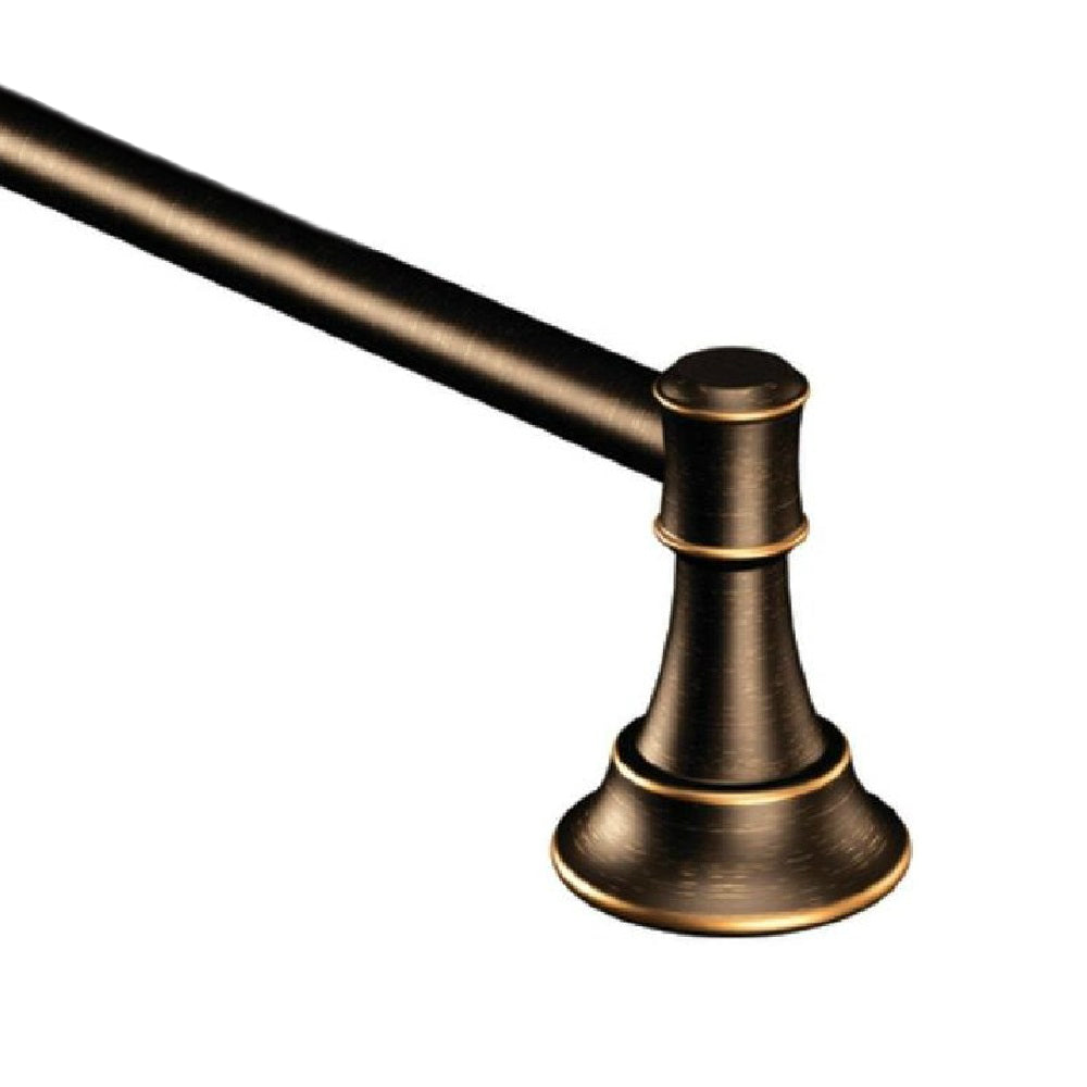 Moen DN7924BRB Ashville Towel Bar, 24", Mediterranean Bronze