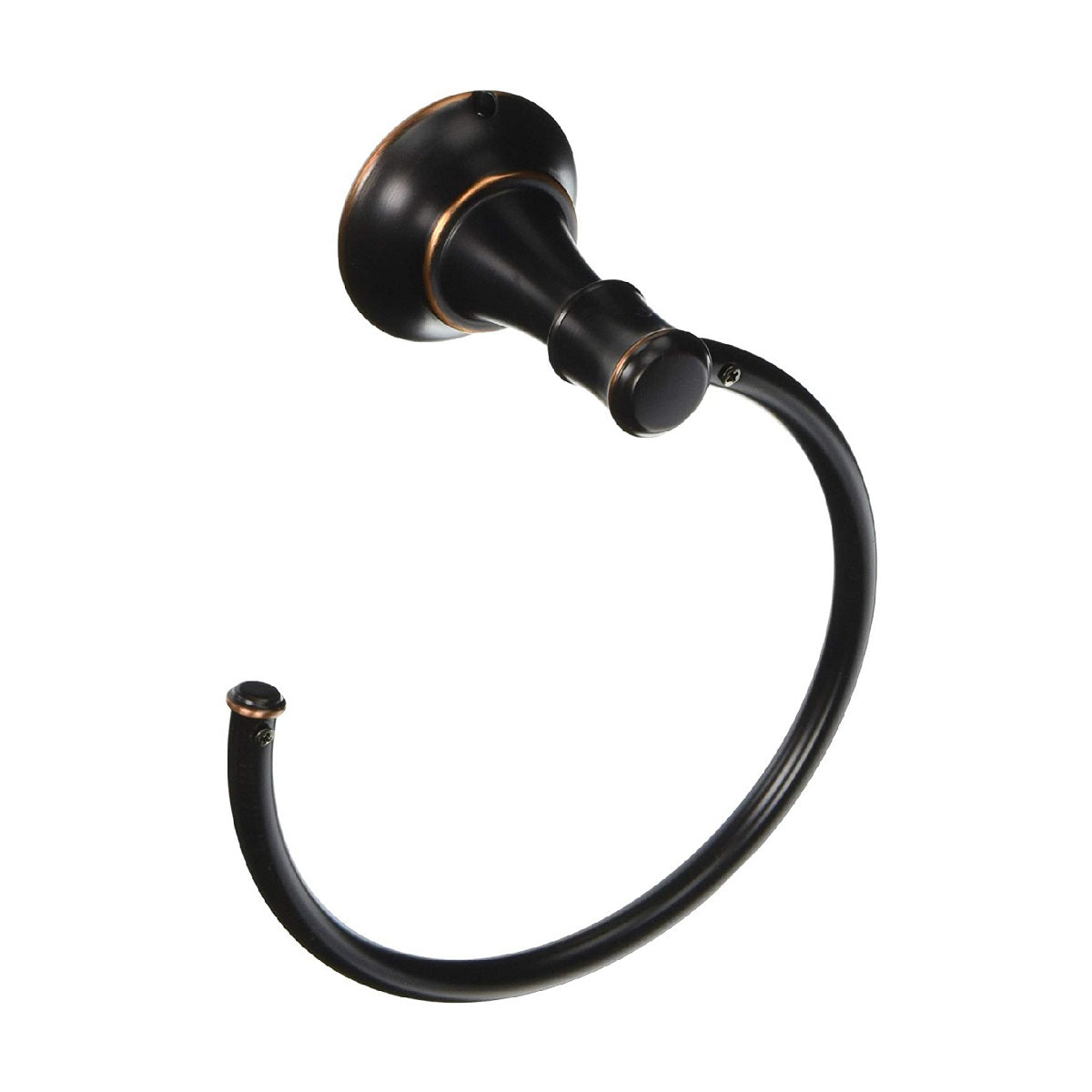 Moen DN7986BRB Ashville Towel Ring, Mediterranean Bronze