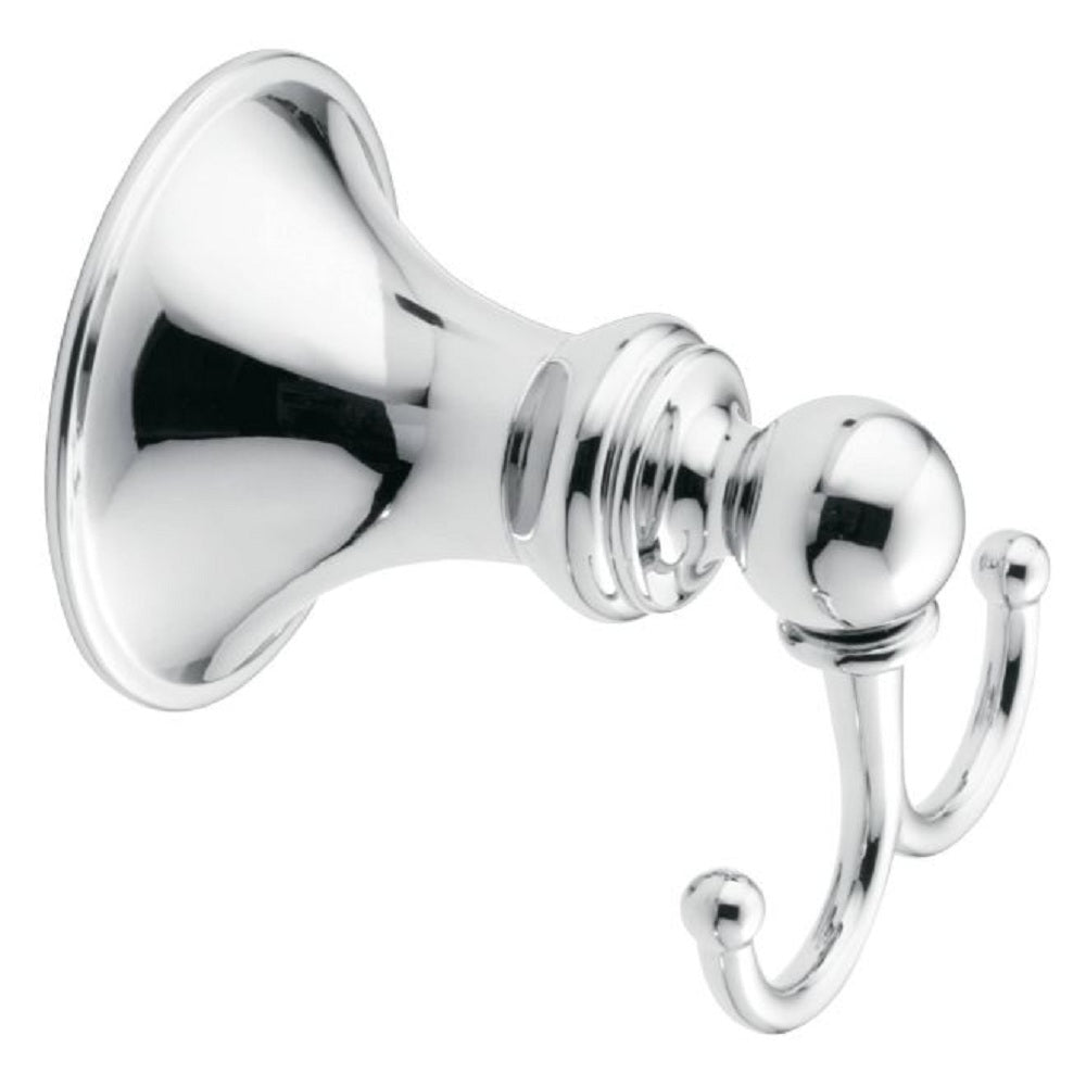 Moen DN2603CH Glenshire Double Robe Hook, Bright Chrome