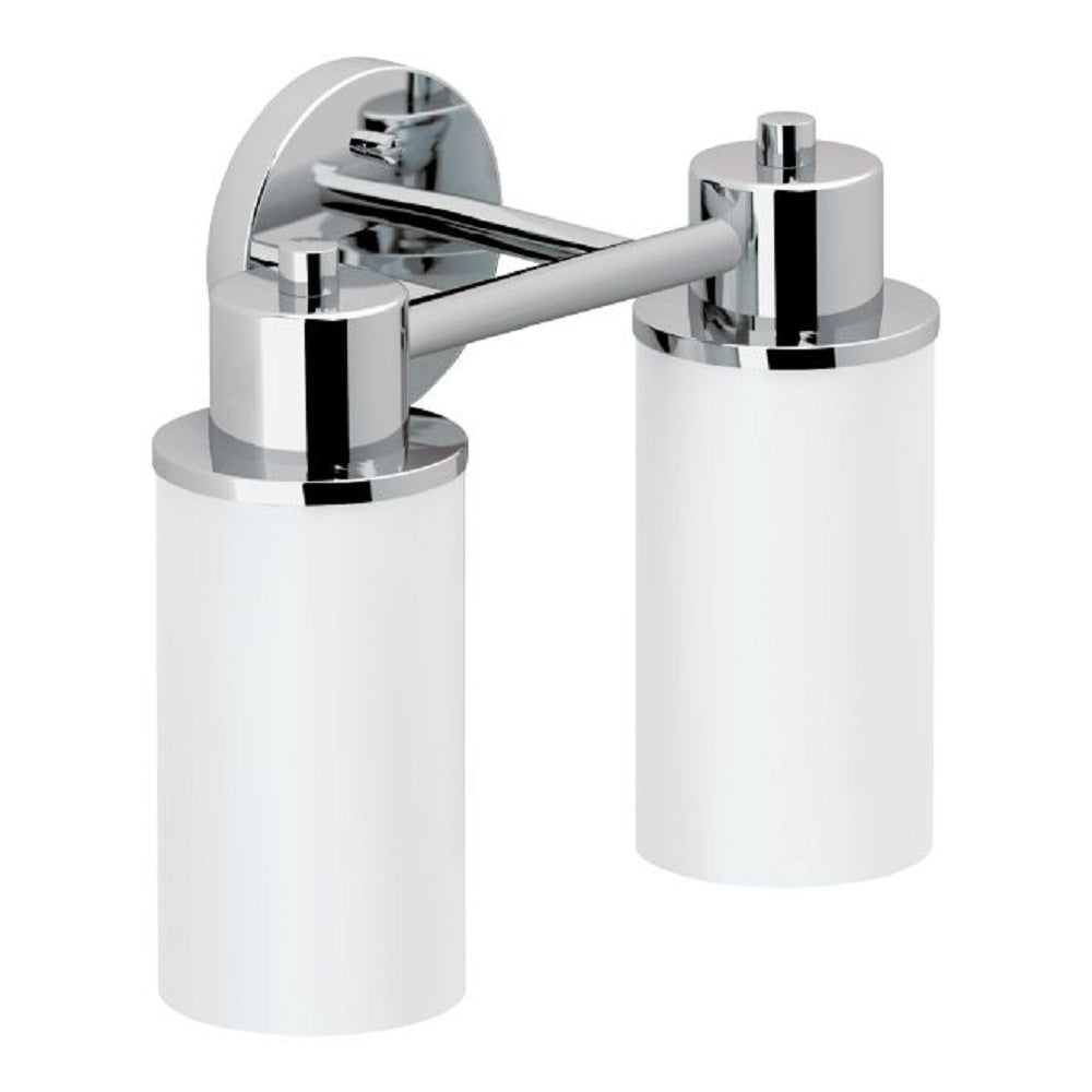 Moen DN0762CH Iso Double Globe Bath Light, Bright Chrome