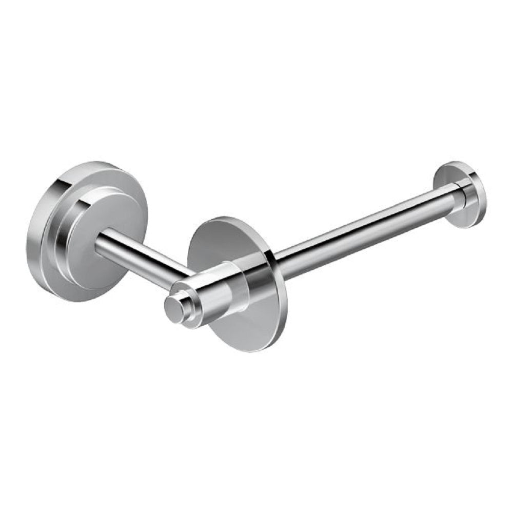 Moen DN0709CH Iso European Single Post Paper Holder, Bright Chrome