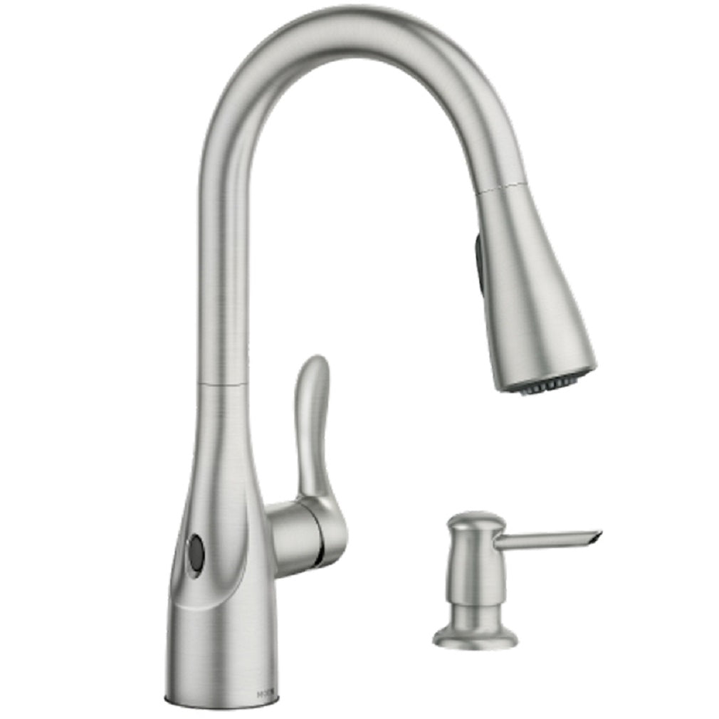 Moen 87087EWSRS Arlo Kitchen Faucet, Stainless Steel