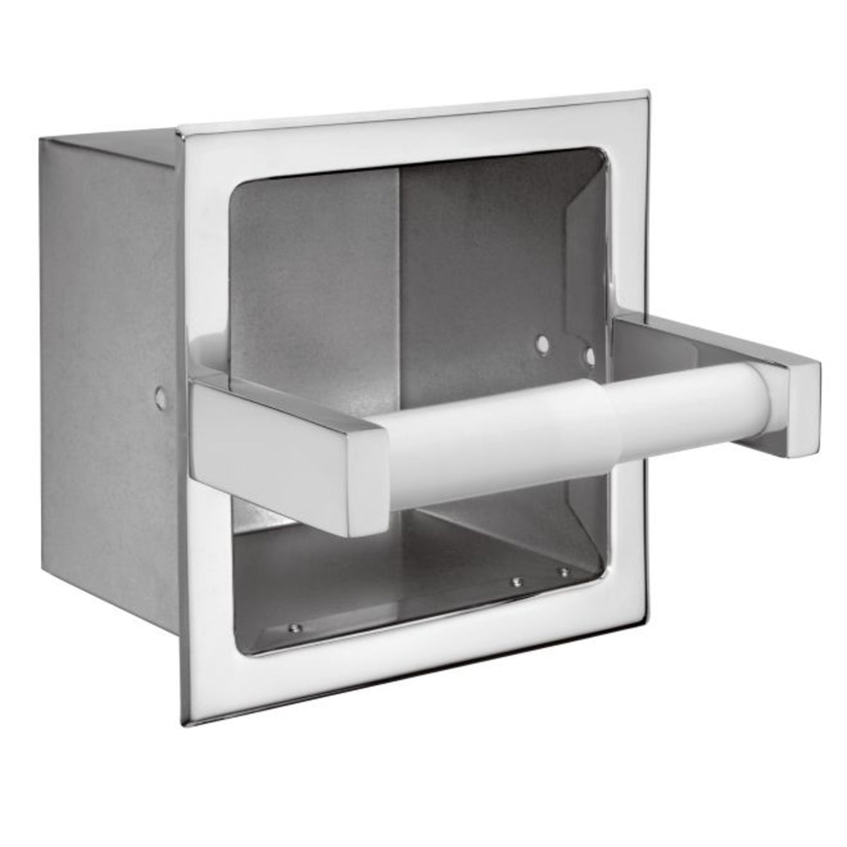 Moen 5571 Hotel / Motel Recessed Paper Holder, Bright Chrome