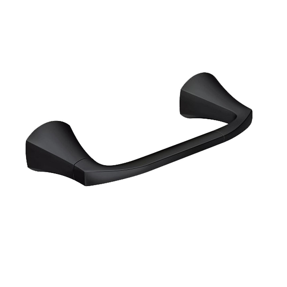 Moen MY8708BL Lindor Pivoting Paper Holder, Matte Black