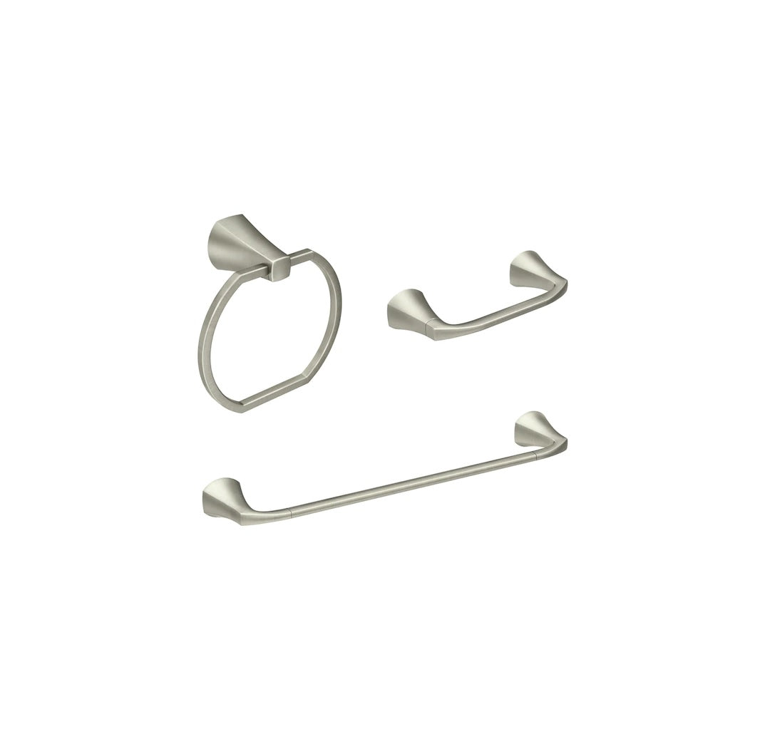 Moen MY8793BN Lindor Bath Accessory Set, Brushed Nickel