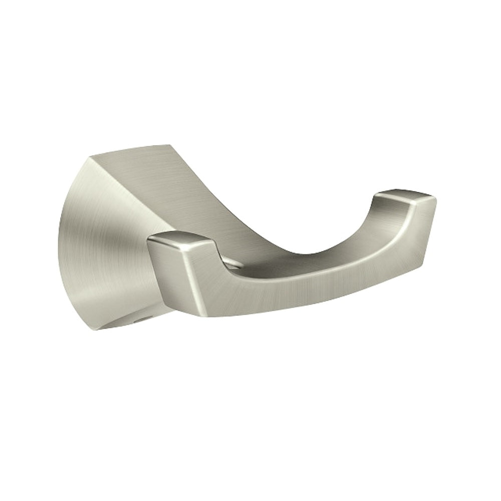 Moen MY8703BN Lindor Double Robe Hook, Brushed Nickel