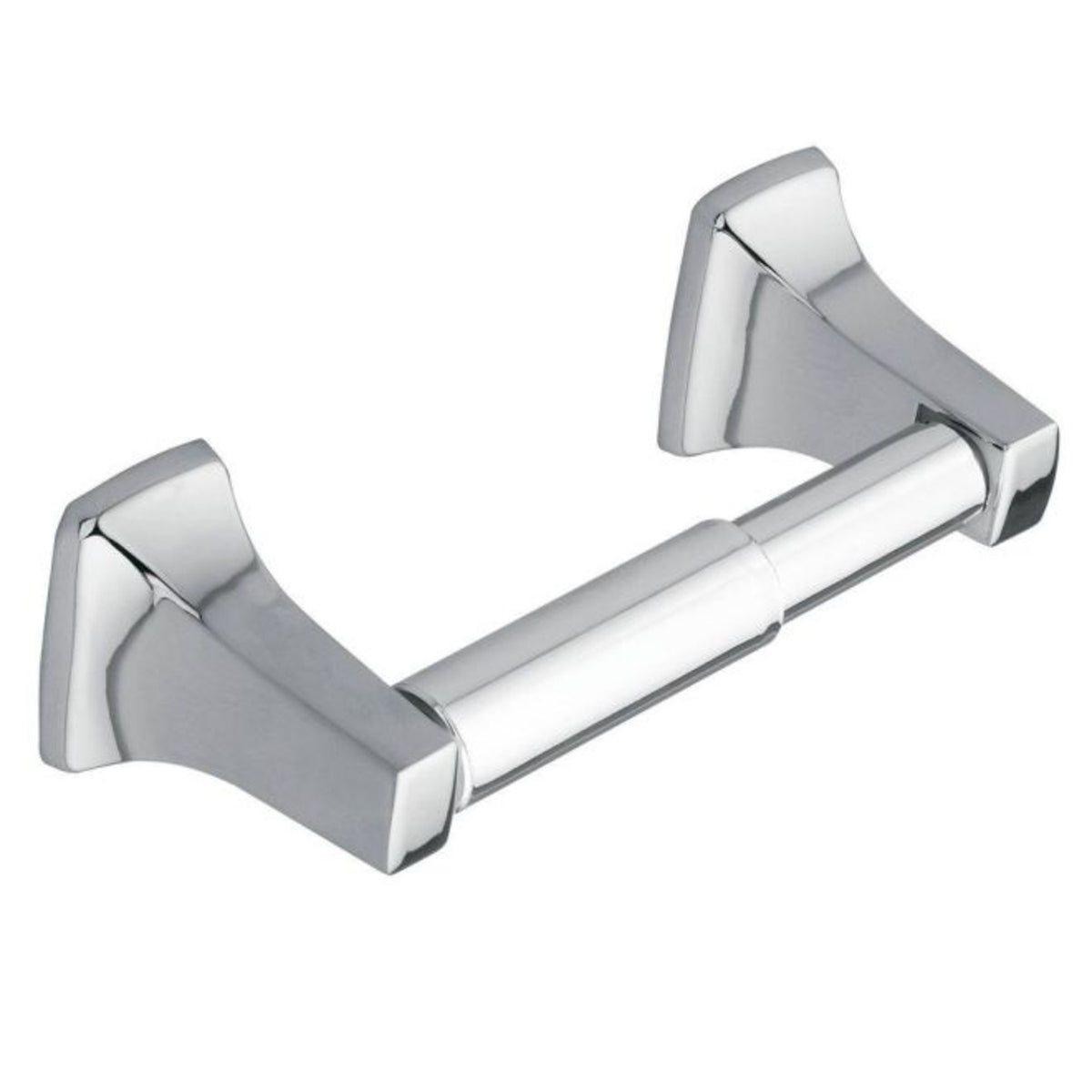 Moen P5050 Contemporary Spring Loaded Paper Holder, Bright Chrome