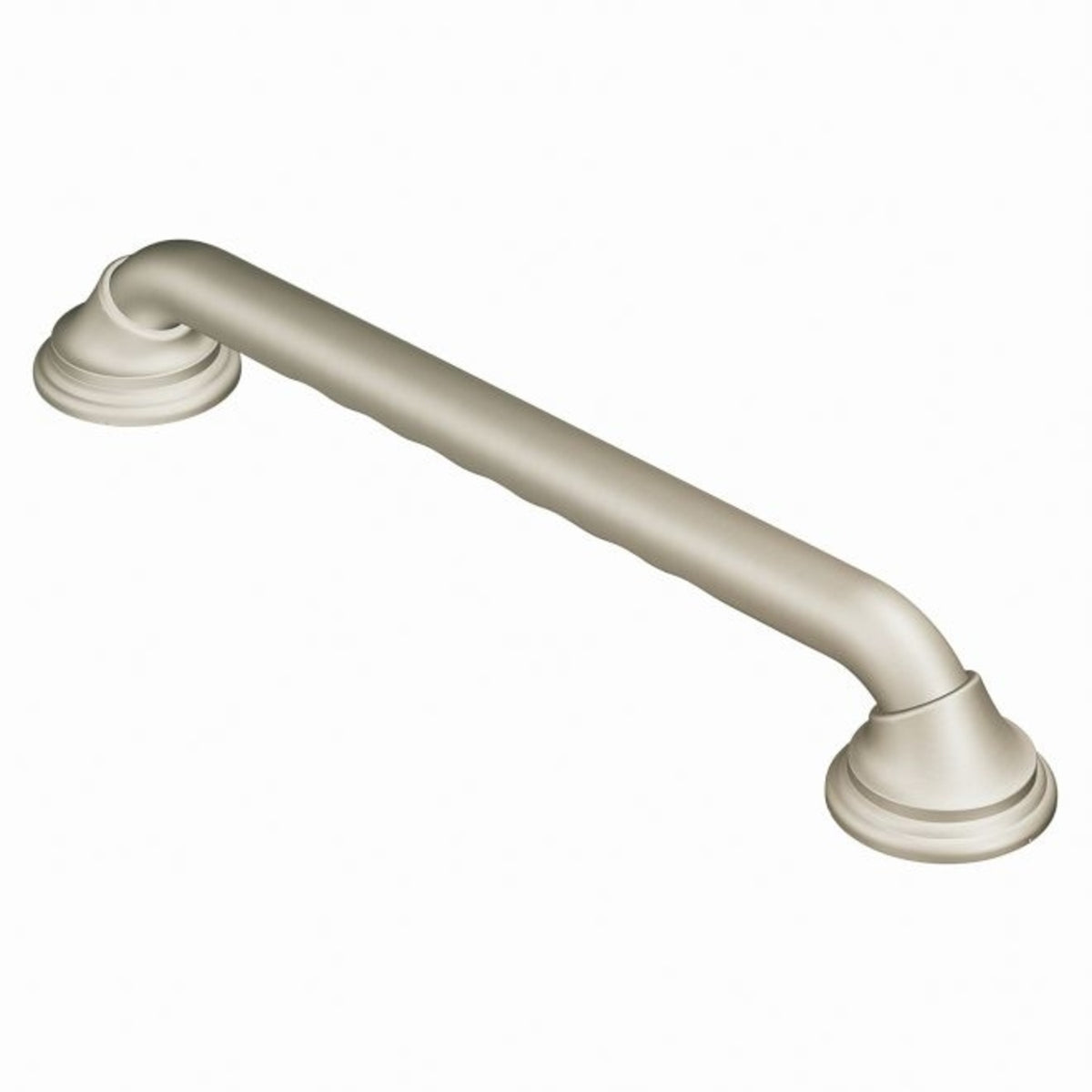 Moen R8748D3GBN Ultima Curl Grip Grab Bar, Brushed Nickel, 48"