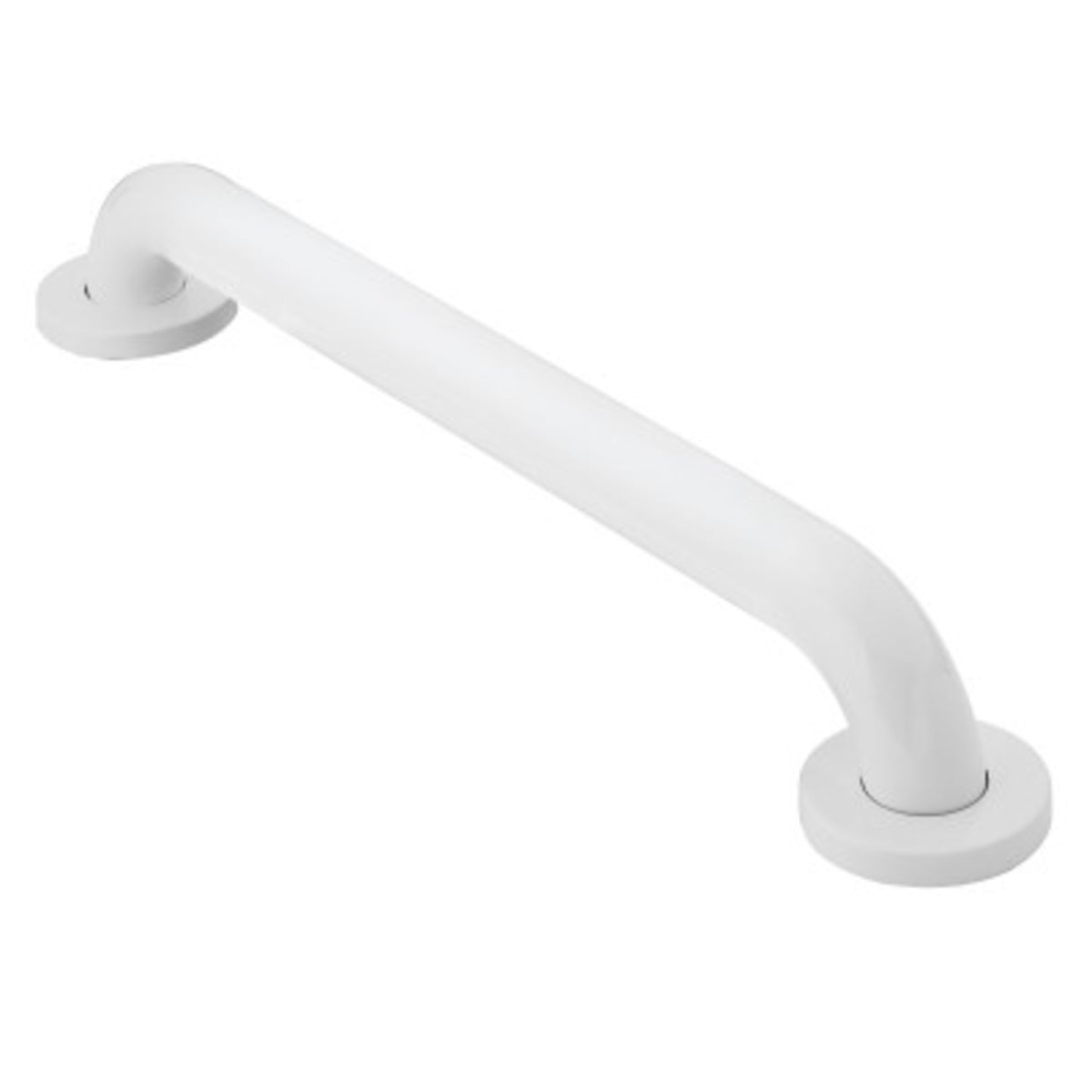 Moen R8716W Elegance Grab Bar, Glacier White, 16"