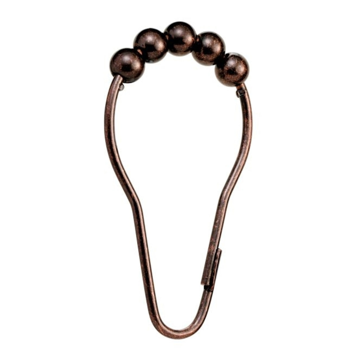 Moen SR2100OWB Single Hook Shower Curtain Rings, Old World Bronze